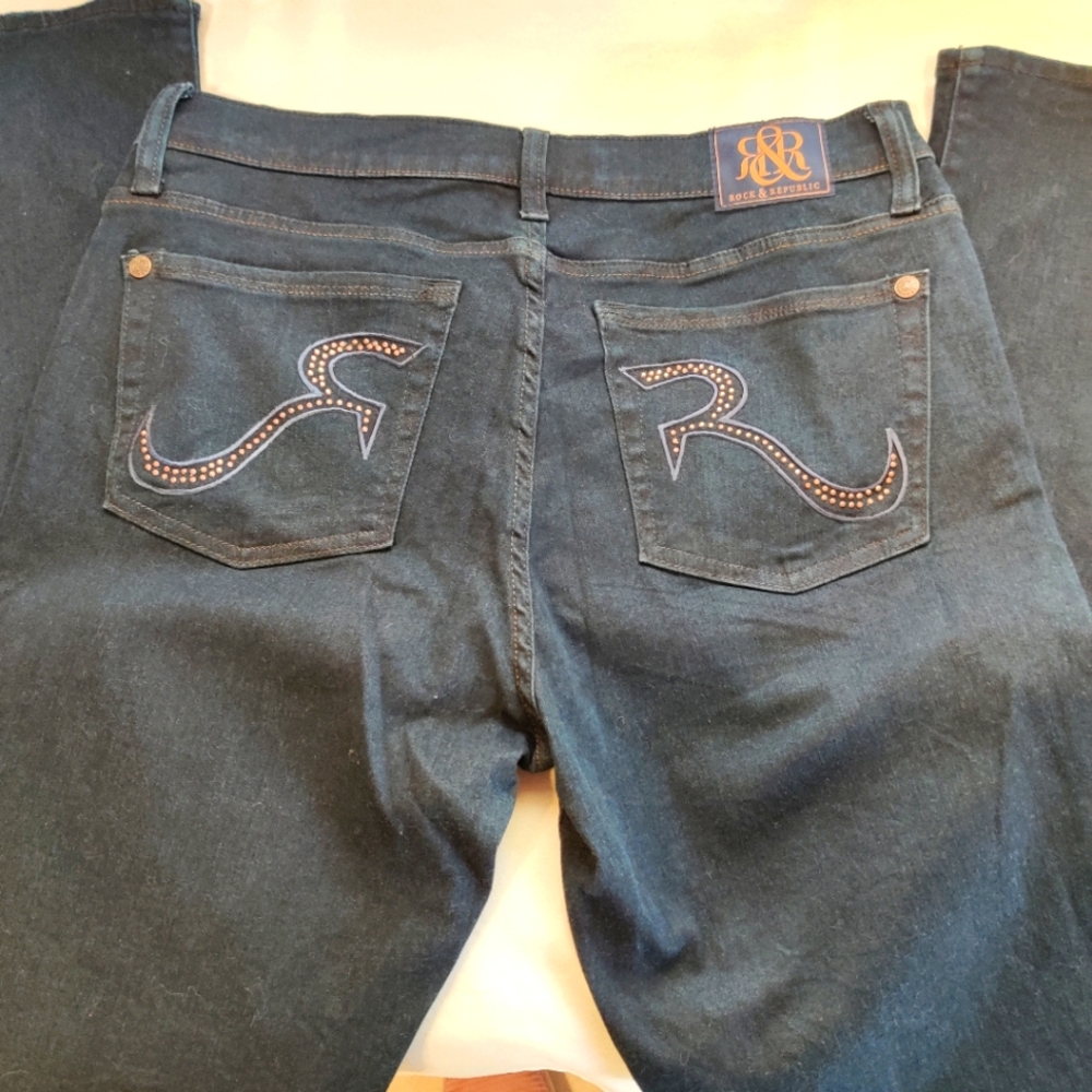 Jeans Rock & Republic  Bootcut Kassandra Denim Sz 14